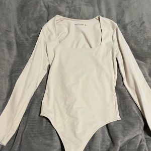 Abercrombie long sleeve bodysuit
